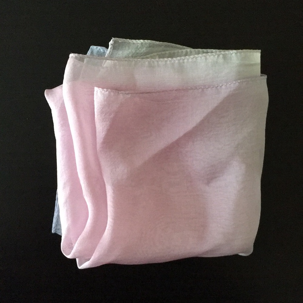 Small Pink-Lavender hued Scarf